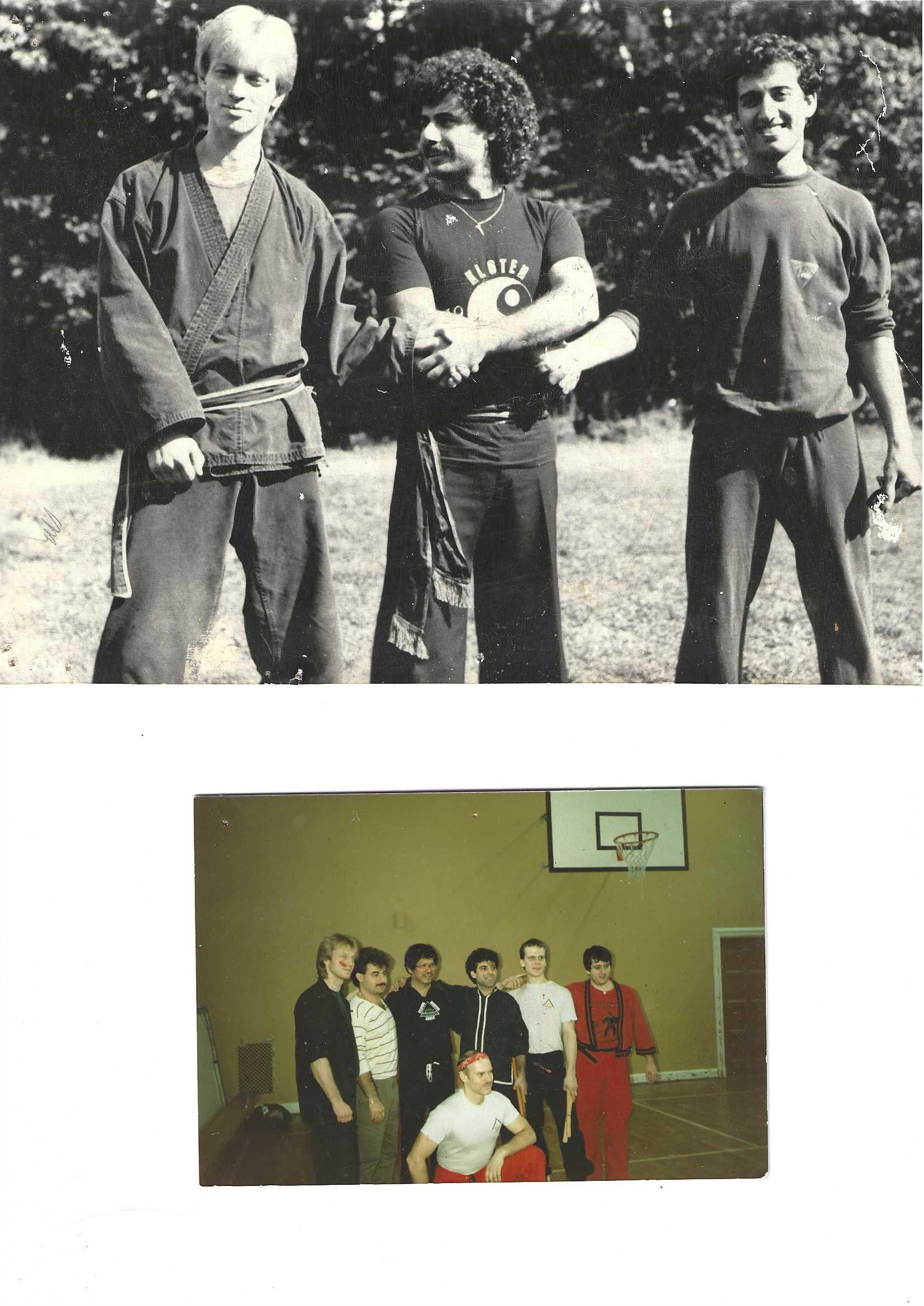 Historisk bild från Westeras Tai-Nui Club i Västerås - kampsportsträning och tävlingar sedan 1976